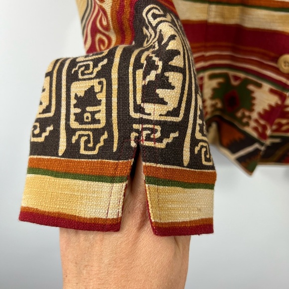 Women's Coldwater Creek Multicolor Patterned Jacket - Picture 4 of 4